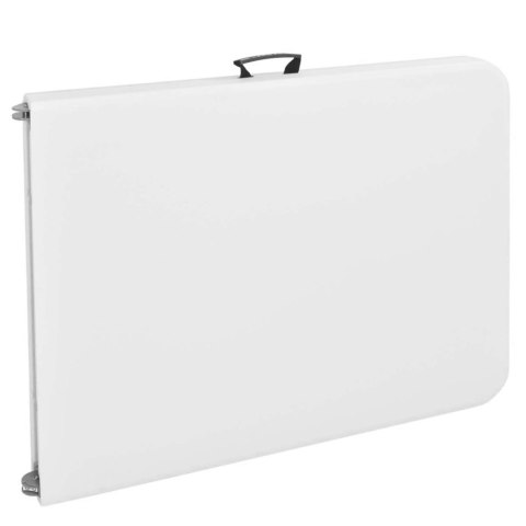 Stół cateringowy FETA WHITE składany w walizkę 180 cm biały