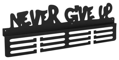 Wieszak na medale NEVER GIVE UP