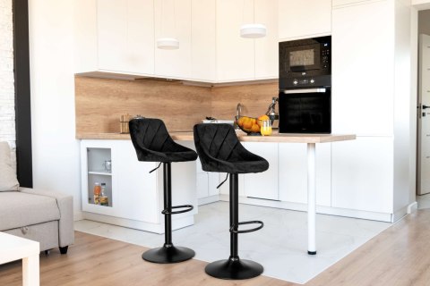 Hoker barowy Cydro Black czarne Velvet