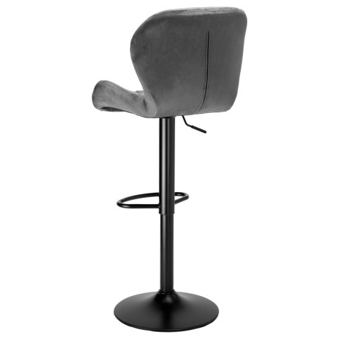Hoker barowy Gordon Black grafitowy Velvet