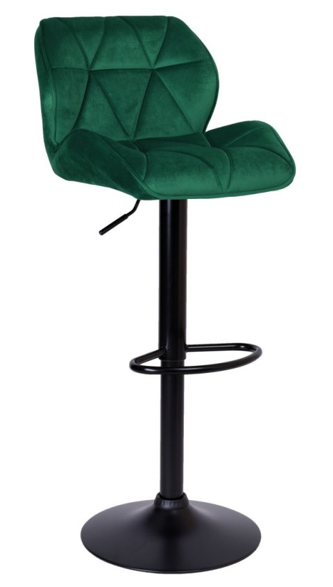 Hoker barowy Grappo Black ciemnozielony Velvet