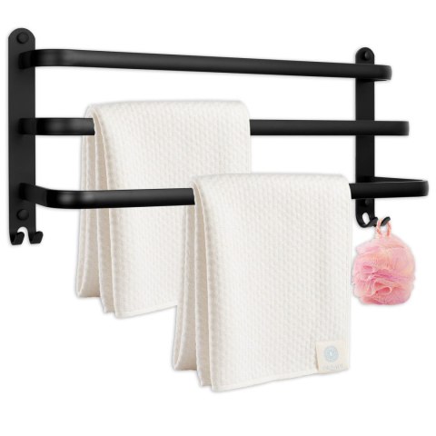 Wieszak Athos 49 cm czarny loft