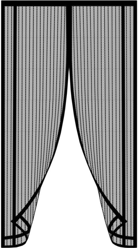 Moskitiera magnetyczna na drzwi do przycięcia Magic Mesh