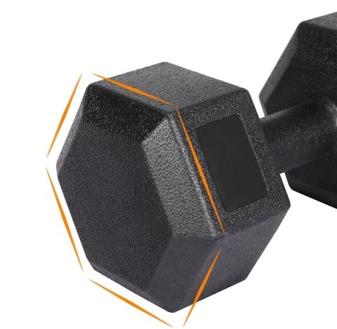 Zestaw 2 hantli KRONOS hantle 2x6 kg