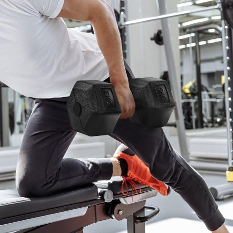 Zestaw 2 hantli KRONOS hantle 2x6 kg