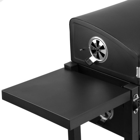 Grill węglowy ogrodowy CARBON czarny