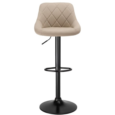 Hoker barowy Cydro black beżowy Velvet