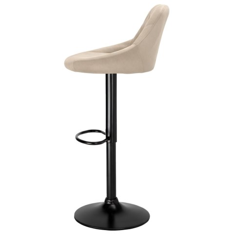 Hoker barowy Cydro black beżowy Velvet