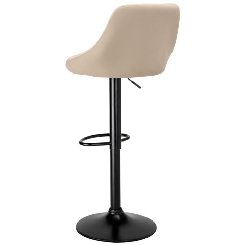 Hoker barowy Cydro black beżowy Velvet