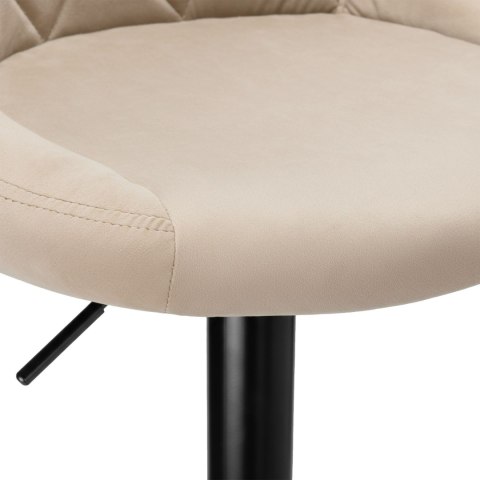 Hoker barowy Cydro black beżowy Velvet