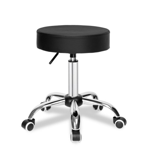 Taboret fryzjerski kosmetyczny TULSA czarny