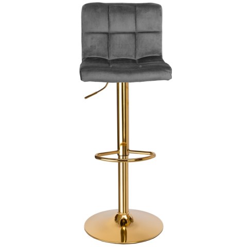 Hoker barowy Arako Gold grafitowy Velvet