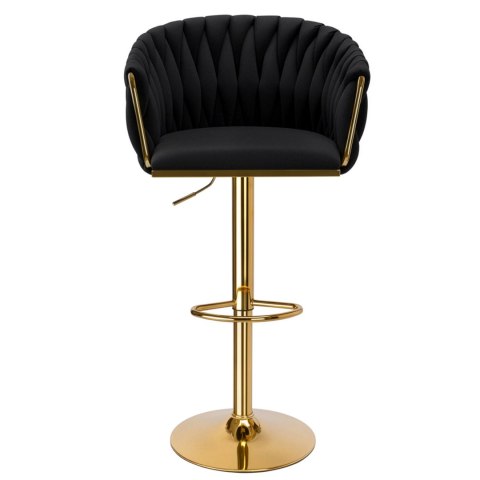 Hoker barowy Cofton Gold czarny Velvet
