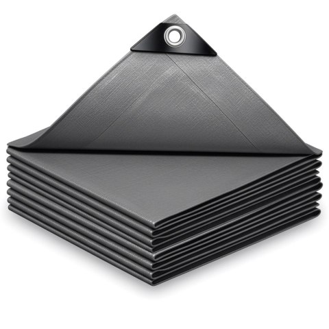 Plandeka 2x3m szara GRENTO 260GSM