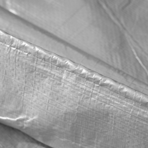 Plandeka 3x4m srebrna GRENTO 120GSM