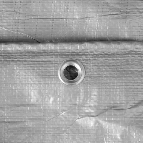 Plandeka 3x4m srebrna GRENTO 120GSM