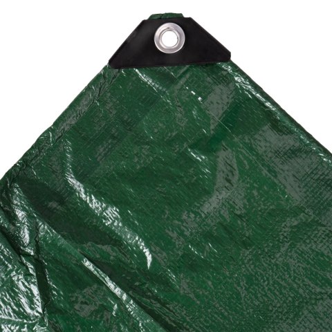 Plandeka 4x5m zielona GRENTO 100GSM