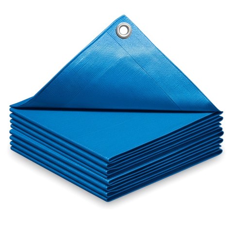 Plandeka 6x8m niebieska GRENTO 50GSM