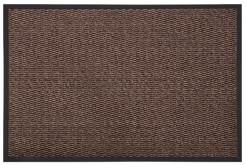 Wycieraczka do butów wejściowa pod drzwi 90x150 cm ALMERIA brązowa