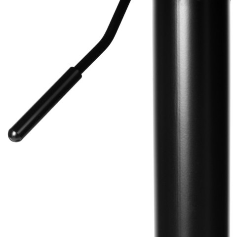 Hoker krzesło barowe CYDRO BLACK ciemnozielone Velvet