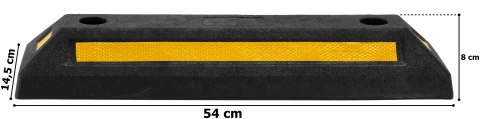 Ogranicznik parkingowy COMPACT komplet 2 szt