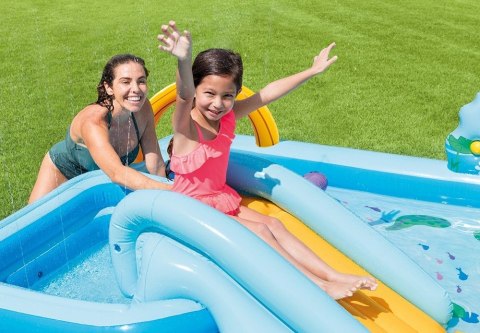 Super plac zabaw dżungla z basenem i zjeżdżalnią INTEX 57161