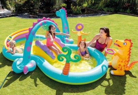 Wodny plac zabaw Dinoland zjeżdżalnia INTEX 57135