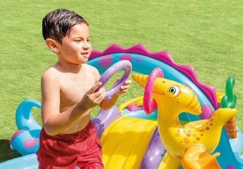 Wodny plac zabaw Dinoland zjeżdżalnia INTEX 57135