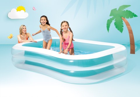 Basen ogrodowy rodzinny 262x175x56 cm INTEX 56483