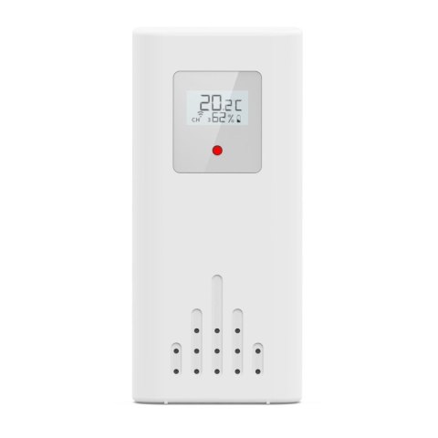 Bezprzewodowa stacja pogodowa termometr higrometr zegar alarm