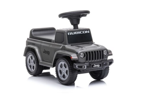 Jeździk odpychacz pchacz z dźwiękiem Jeep auto dla dziecka szary