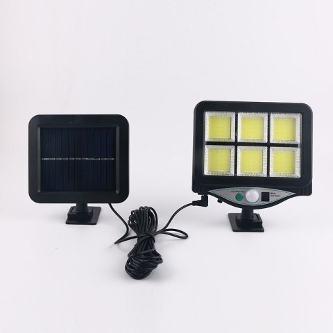 Lampa solarna z czujnikiem ruchu zmierzchu + pilot