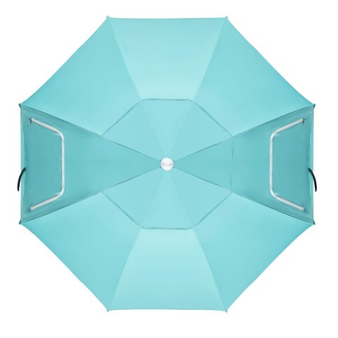 Parasol plażowy 2w1 namiot parawan składany w pokrowcu