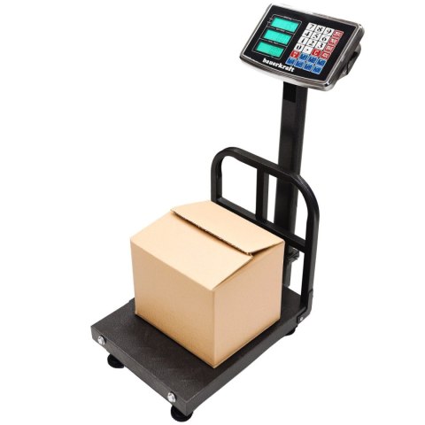 Elektroniczna waga magazynowa sklepowa platformowa towarowa przemysłowa LCD