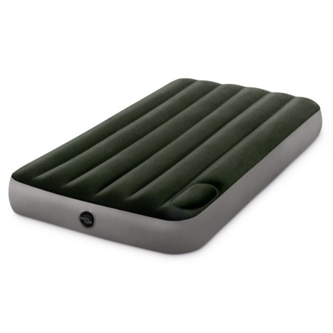 Jednoosobowy materac dmuchany 191x99x25 cm z wbudowaną pompką INTEX 64761