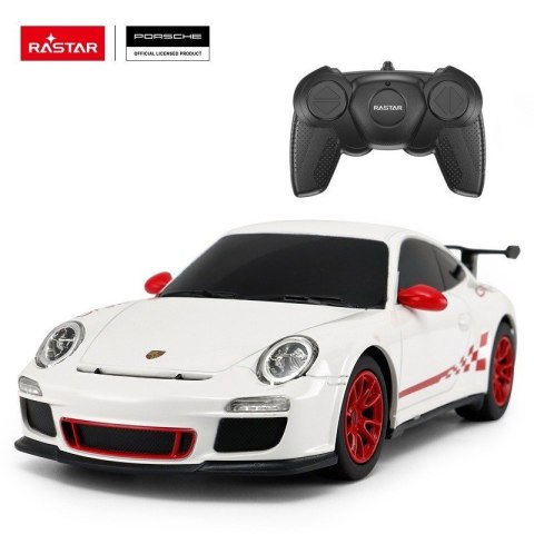 Porsche GT3 RS R/C skala 1:24 Rastar 39900 samochód sterowany biały