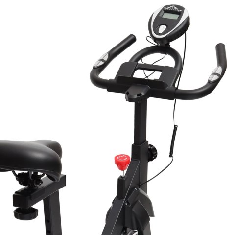 Rower treningowy cardio domowy stacjonarny Bauerkraft koło zamachowe 4kg szary
