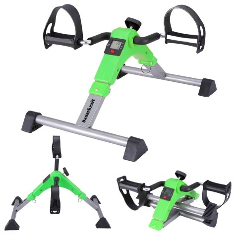 Rowerek treningowy rower rehabilitacyjny składany rotor 2w1 wyświetlacz LCD zielony