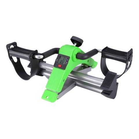 Rowerek treningowy rower rehabilitacyjny składany rotor 2w1 wyświetlacz LCD zielony