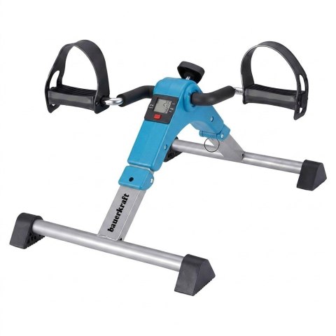 Rowerek treningowy rower rehabilitacyjny składany rotor 2w1 wyświetlacz LCD niebieski