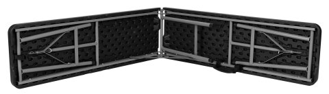 Zestaw cateringowy Feta 180 Black +2 ławki